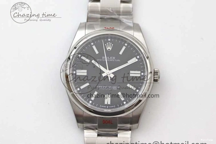 MiroTime 0505 Timeless Oyster Perpetual 41mm 124300 EWF 1:1 Best Edition 904L Steel Black Dial on SS Bracelet A 2192
